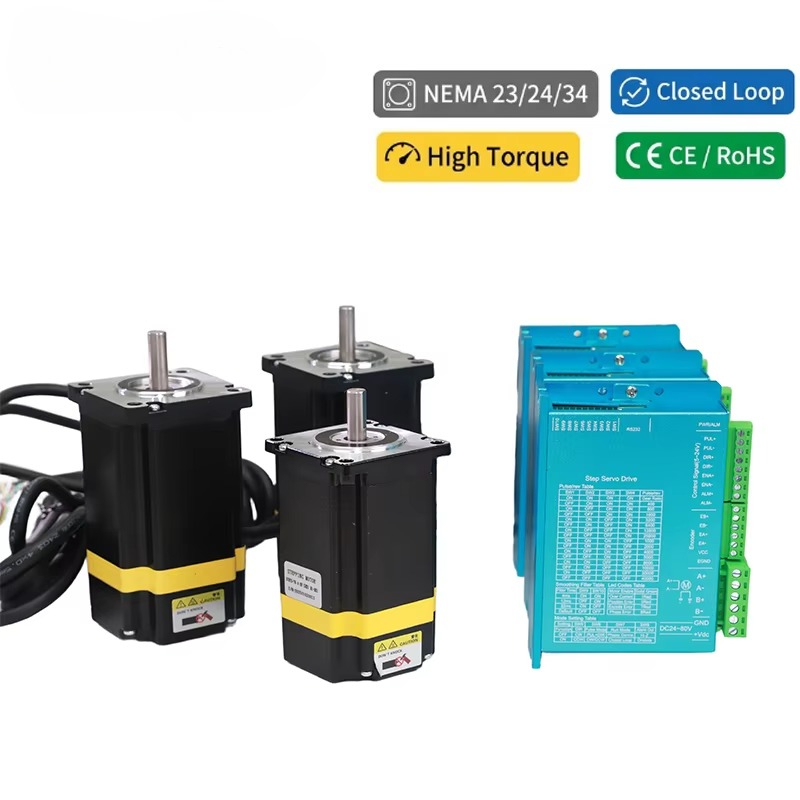 Nema 23 Closed Loop Stepper Motor Driver Kit - NEMA23, NEMA24, NEMA34 클로즈드 루프 스테퍼