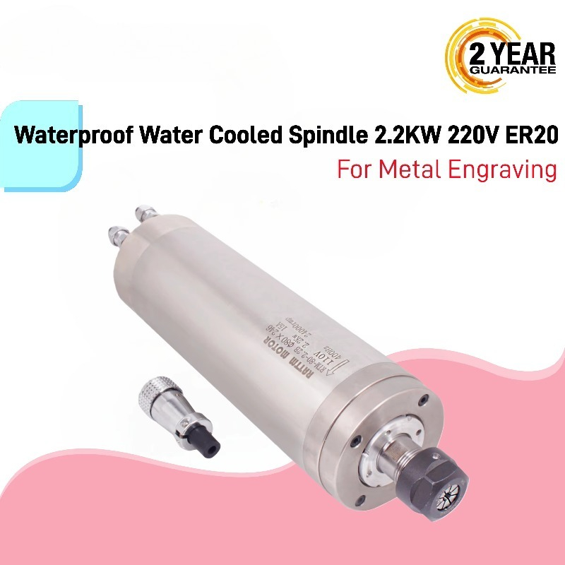 2.2Kw Water Cooled Spindle Kit Vfd - CNC 라우터 키트, 방수 기능이 있는