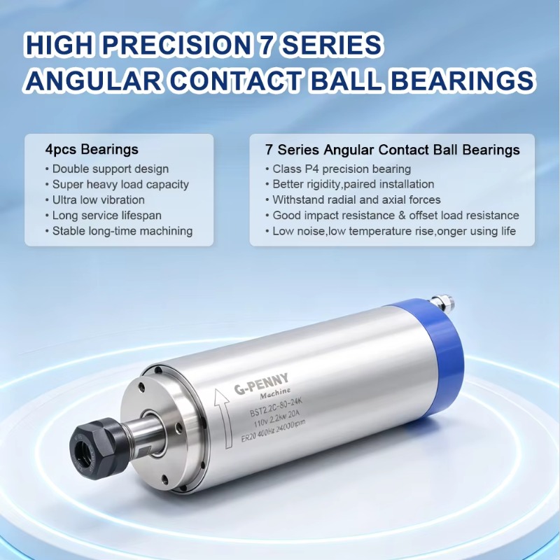 G-페니 CNC 세트, 2.2kW 수냉식 스핀들 모터, - 2.2Kw Water Cooled Spindle Kit Vfd 리뷰 및 가격